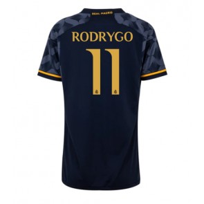 Real Madrid Rodrygo Goes #11 Udebanetrøje Dame 2023-24 Kort ærmer